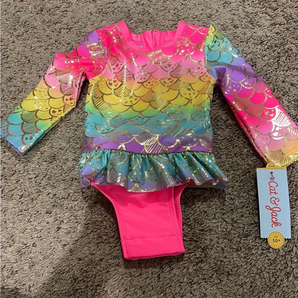Cat & Jack Girl Swimsuit 24 month